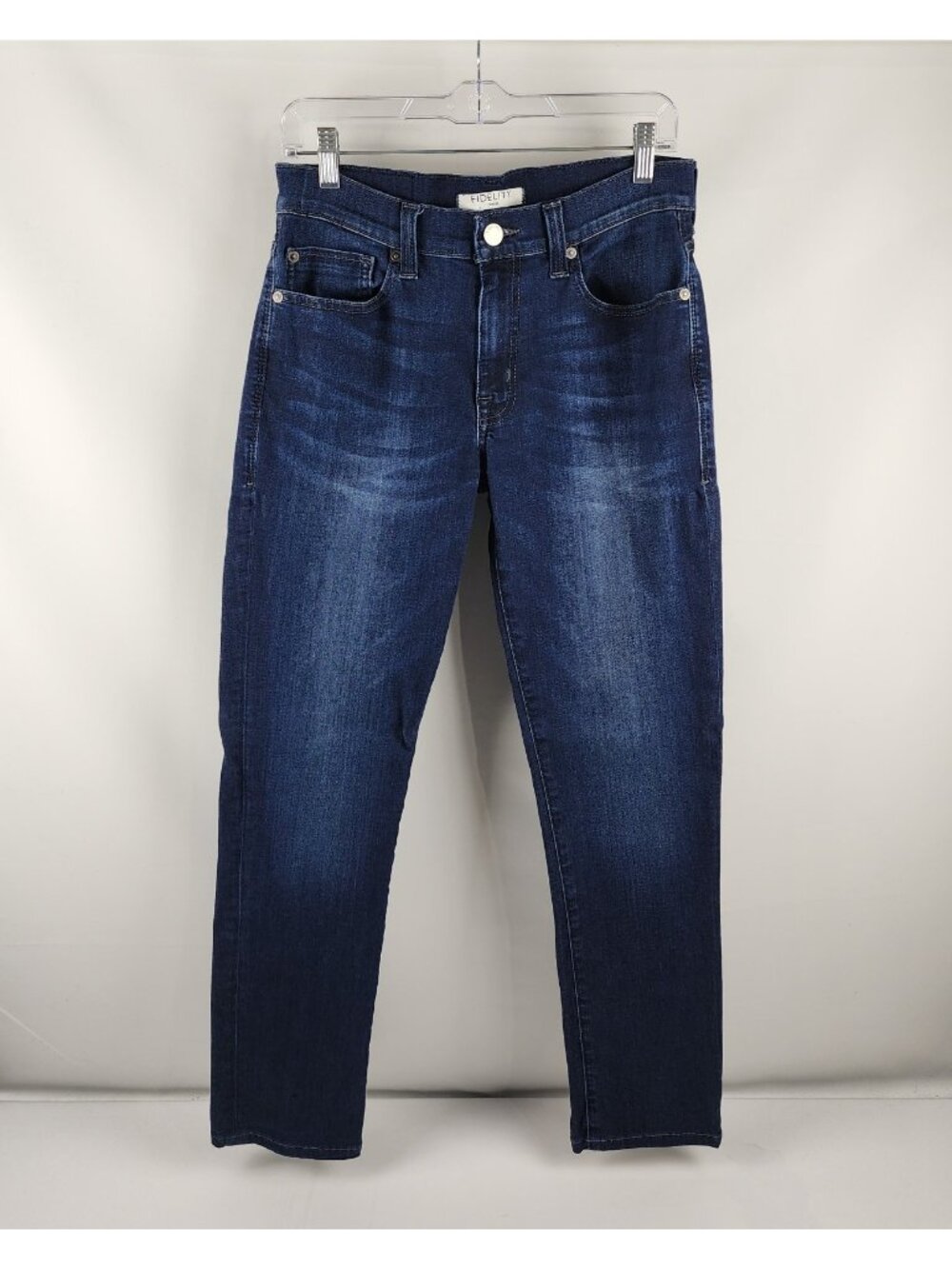 Fidelity Jeans Mens 31x30 Blue Torino Tapered Leg Denim